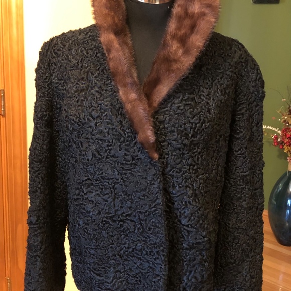 Lamb fur jacket - Picture 3 of 6